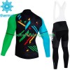 Set Langarmtrikot + Trägerhose Lange Winter Thermal Fleece Rosti 2023 N001